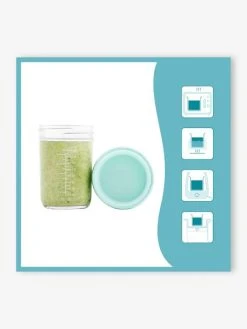 4 Babybols En Verre (220 Ml) BABYMOOV Multicolore - Babymoov -Hape Boutique 4 babybols en verre 220 ml babymoov 4