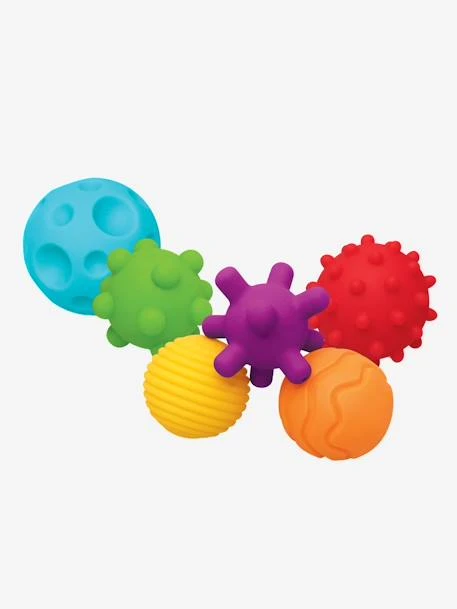 6 Balles Souples Sensorielles INFANTINO Multicolore - Infantino 1 6 Balles Souples Sensorielles INFANTINO Multicolore - Infantino