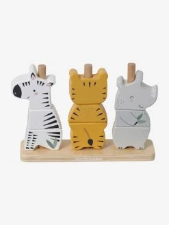 Animaux à Empiler Jungle En Bois FSC® Multicolore - Jungle - Vertbaudet -Hape Boutique animaux a empiler jungle en bois fsc 2