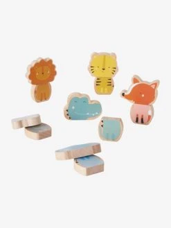 Animaux Magnétiques à Assembler En Bois FSC® Multicolore - Vertbaudet -Hape Boutique animaux magnetiques a assembler en bois fsc 2