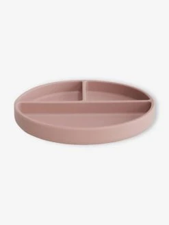 Assiette Compartimentée MUSHIE En Silicone Beige - Mushie -Hape Boutique assiette compartimentee mushie en silicone 4