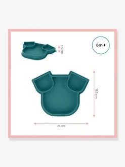 Assiette Repas BABYMOOV ISY Terracotta (renard) - Babymoov -Hape Boutique assiette repas babymoov isy 3