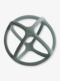 Balle De Dentition En Silicone - MUSHIE Bleu - Mushie -Hape Boutique balle de dentition en silicone mushie 2