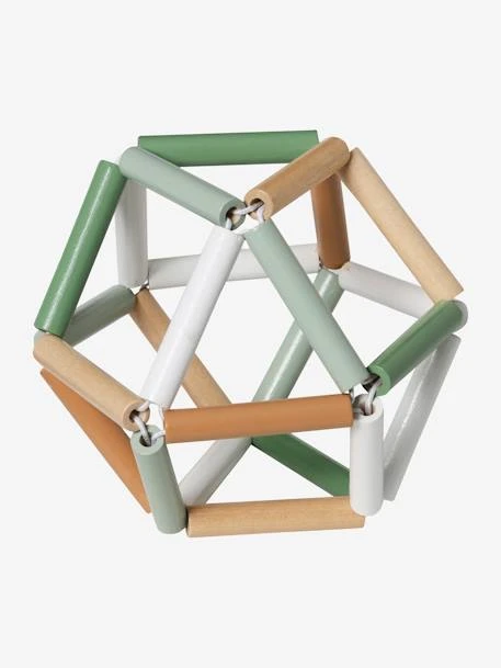 Balle D'éveil En Bois GREEN FOREST Beige - Vertbaudet 2 Balle D'éveil En Bois GREEN FOREST Beige - Vertbaudet – Image 2