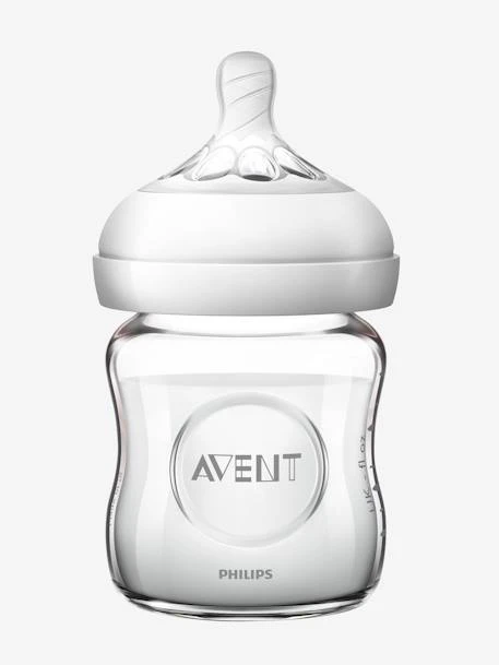 Biberon Verre 120 Ml Philips AVENT Natural Sans BPA Transparent - Philips Avent 2 Biberon Verre 120 Ml Philips AVENT Natural Sans BPA Transparent - Philips Avent – Image 2