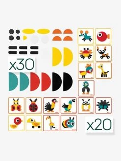 Blocs De Construction Ze Geoanimo DJECO Vert - Djeco 5 Blocs De Construction Ze Geoanimo DJECO Vert - Djeco -Hape Boutique blocs de construction ze geoanimo djeco 2