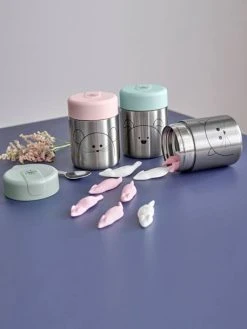 Boîte à Lunch Thermos Repas LÄSSIG Little Chums Menthe/chien - Lassig -Hape Boutique boite a lunch thermos repas lassig little chums 4