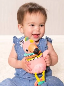 Boîte à Musique Flamand Rose INFANTINO Rose - Infantino 5 Boîte à Musique Flamand Rose INFANTINO Rose - Infantino -Hape Boutique boite a musique flamand rose infantino 2