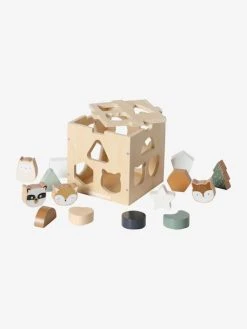 Boîte Des Animaux à Encastrer GREEN FOREST En Bois FSC® Multicolore - Vertbaudet -Hape Boutique boite des animaux a encastrer green forest en bois fsc 2