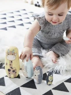 Boites Gigognes Animaux En Bois Multicolore - Vertbaudet -Hape Boutique boites gigognes animaux en bois 4