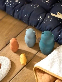 Boites Gigognes Ours En Silicone Multicolor - Vertbaudet -Hape Boutique boites gigognes ours en silicone 3