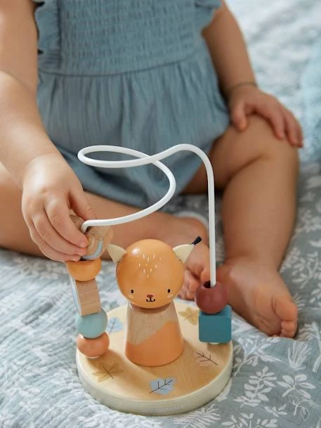 Boulier Les Amis De La Forêt En Bois FSC® Beige - Vertbaudet 3 Boulier Les Amis De La Forêt En Bois FSC® Beige - Vertbaudet – Image 3