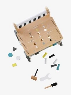 Chariot De Marche Bricolage En Bois FSC® Beige - Vertbaudet -Hape Boutique chariot de marche bricolage en bois fsc 2