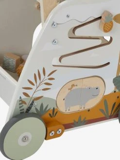 Chariot De Marche Multi-activités Tanzanie En Bois FSC® Vert - Vertbaudet -Hape Boutique chariot de marche multi activites tanzanie en bois fsc 4