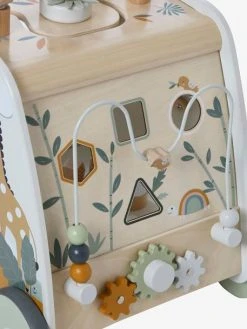 Chariot De Marche Multi-activités Tanzanie En Bois FSC® Vert - Vertbaudet -Hape Boutique chariot de marche multi activites tanzanie en bois fsc 5