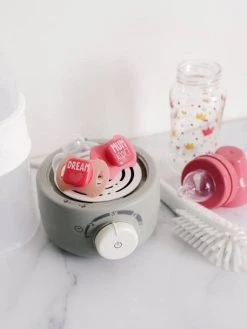 Chauffe-biberon Et Stérilisateur BEABA Baby Milk Second Gris/blanc - Beaba -Hape Boutique chauffe biberon et sterilisateur beaba baby milk second 3