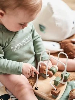 Coffret 3 Jeux D'éveil GREEN FOREST En Bois FSC® Multicolore - Vertbaudet -Hape Boutique coffret 3 jeux deveil green forest en bois fsc 3