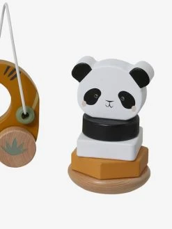 Coffret 3 Jeux D'éveil TANZANIE En Bois FSC® Orange - Vertbaudet -Hape Boutique coffret 3 jeux deveil tanzanie en bois fsc 5