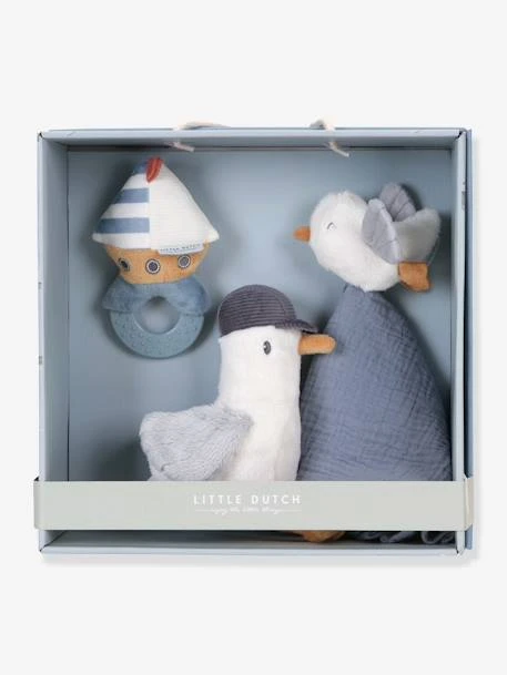 Coffret Cadeau Mouette Sailors Bay - LITTLE DUTCH Bleu Grisé - Little Dutch 1 Coffret Cadeau Mouette Sailors Bay - LITTLE DUTCH Bleu Grisé - Little Dutch