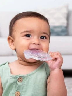 Coffret De 3 Anneaux De Dentition Cristal - INFANTINO Blanc - Infantino -Hape Boutique coffret de 3 anneaux de dentition cristal infantino 2