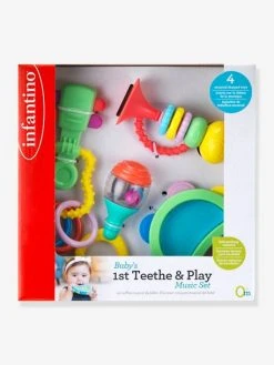 Coffret Musical Multi-texturé - INFANTINO Multicolor - Infantino -Hape Boutique coffret musical multi texture infantino 4