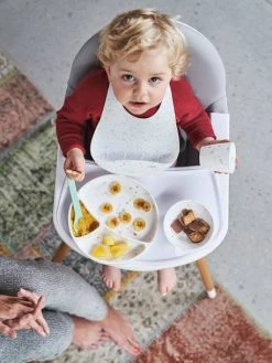 Coffret Repas En Silicone Set Baby Blue - Vertbaudet -Hape Boutique coffret repas en silicone 4