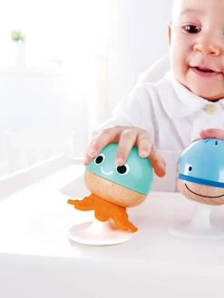 Coffret Sensoriel Multi-étapes - HAPE Orange - Hape -Hape Boutique coffret sensoriel multi etapes hape 2