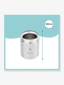 Contenant Isotherme Inox BABYMOOV EAT’S ISY Bleu Gris - Babymoov -Hape Boutique contenant isotherme inox babymoov eats isy 2