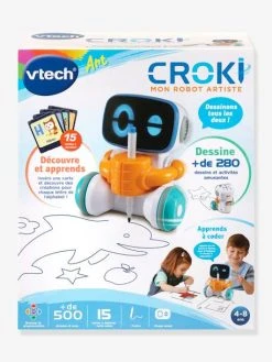 Croki Mon Robot Artiste - VTECH Multicolore - Toutes Les Marques 5 Croki Mon Robot Artiste - VTECH Multicolore - Toutes Les Marques -Hape Boutique croki mon robot artiste vtech 2