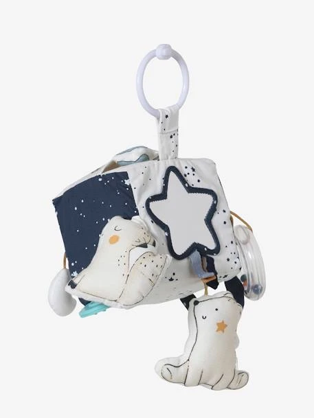 Cube D'activités à Suspendre CÉLESTE Bleu - Vertbaudet 6 Cube D'activités à Suspendre CÉLESTE Bleu - Vertbaudet – Image 6