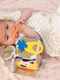 Cube D'Éveil Savane - TAF TOYS Orange - Taf Toys -Hape Boutique cube deveil savane taf toys 2