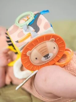 Cube D'Éveil Savane - TAF TOYS Orange - Taf Toys -Hape Boutique cube deveil savane taf toys 3