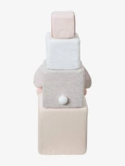 Cubes En Tissu GRENIER Beige - Vertbaudet -Hape Boutique cubes en tissu grenier 4