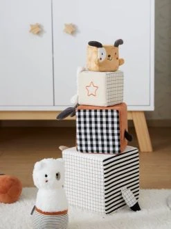 Cubes En Tissu MES PETITS JOUETS Multicolore - Vertbaudet 10 Cubes En Tissu MES PETITS JOUETS Multicolore - Vertbaudet -Hape Boutique cubes en tissu mes petits jouets 4