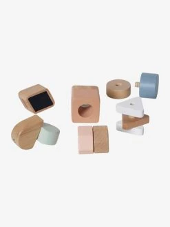 Cubes Sensoriels En Bois FSC® Multicolore - Vertbaudet 7 Cubes Sensoriels En Bois FSC® Multicolore - Vertbaudet -Hape Boutique cubes sensoriels en bois fsc 3