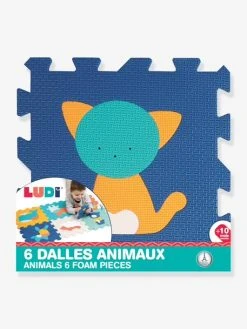 Dalles 6 Animaux LUDI Multicolore - Ludi -Hape Boutique dalles 6 animaux ludi 3