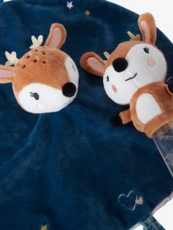 Doudou + Bâton De Pluie Forêt Enchantée Multicolore - Vertbaudet -Hape Boutique doudou baton de pluie foret enchantee 3