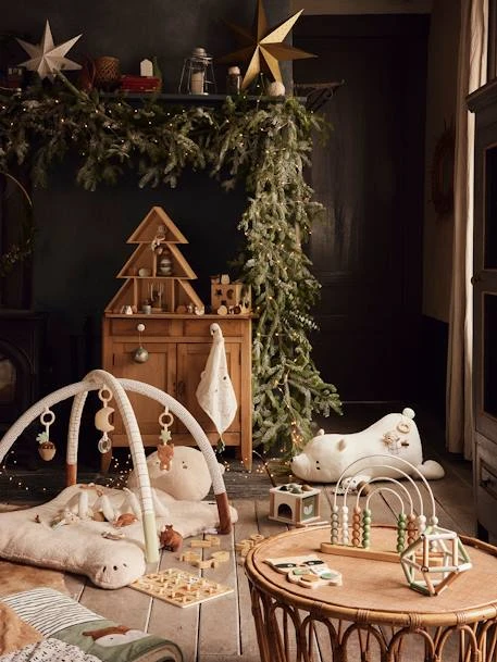 Doudou Carré + Hochet GREEN FOREST Multicolore - Vertbaudet 5 Doudou Carré + Hochet GREEN FOREST Multicolore - Vertbaudet – Image 5