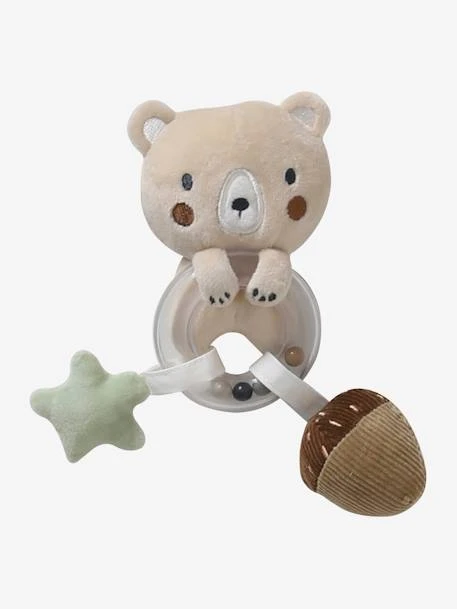 Doudou Carré + Hochet GREEN FOREST Multicolore - Vertbaudet 6 Doudou Carré + Hochet GREEN FOREST Multicolore - Vertbaudet – Image 6