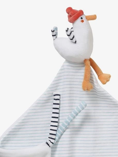 Doudou Carré LEON SUR LE PONTON Multicolore - Vertbaudet 2 Doudou Carré LEON SUR LE PONTON Multicolore - Vertbaudet – Image 2