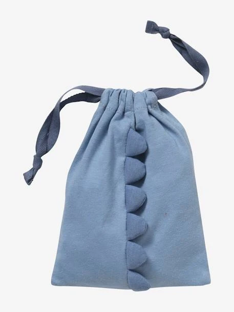 Doudou En Gaze De Coton + Hochet En Bois PETIT DINO Multicolore - Vertbaudet 2 Doudou En Gaze De Coton + Hochet En Bois PETIT DINO Multicolore - Vertbaudet – Image 2