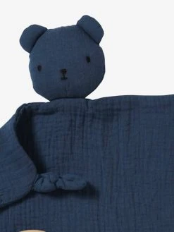 Doudou En Gaze De Coton + Hochet Rond Vert - Vertbaudet 8 Doudou En Gaze De Coton + Hochet Rond Vert - Vertbaudet -Hape Boutique doudou en gaze de coton hochet rond 2