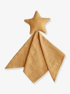 Doudou Lange étoile - MUSHIE Beige - Mushie -Hape Boutique doudou lange etoile mushie 2