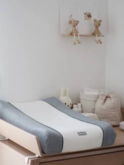 Drap-housse Pour Matelas à Langer BEABA Sofalange Vieux Rose - Beaba