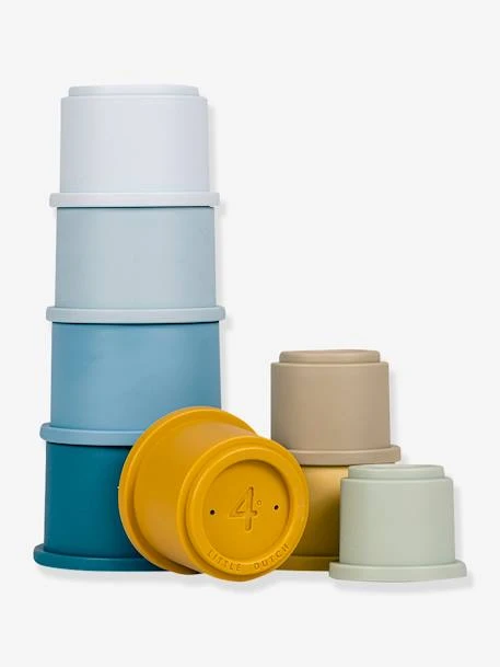 Gobelets Empilables - LITTLE DUTCH Rose - Little Dutch 2 Gobelets Empilables - LITTLE DUTCH Rose - Little Dutch – Image 2