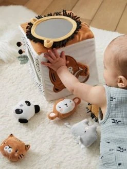 Grand Cube D'activités En Tissu TANZANIE Multicolore - Vertbaudet -Hape Boutique grand cube dactivites en tissu tanzanie 5