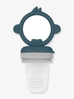 Grignoteur MINIKOIOI Baby Pulp En Silicone Tilleul/gris - Minikoioi