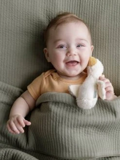 Hochet Couineur Little Goose - LITTLE DUTCH Blanc - Little Dutch -Hape Boutique hochet couineur little goose little dutch 2