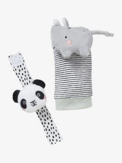 Hochets Mains Et Pieds TANZANIE Multicolore - Vertbaudet -Hape Boutique hochets mains et pieds tanzanie 2