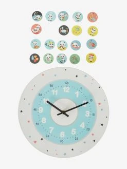 Horloge De La Journée Avec Magnets En Bois FSC® Multicolore - Vertbaudet -Hape Boutique horloge de la journee avec magnets en bois fsc 2
